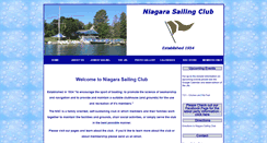 Desktop Screenshot of niagarasailingclub.com